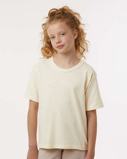 M&O Youth Gold Soft Touch T-Shirt 4850 #colormdl_Natural
