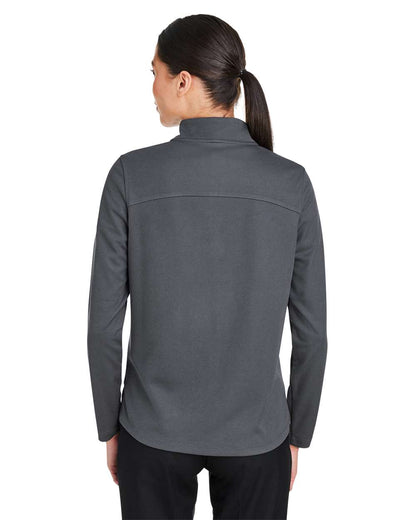 North End Women's Express Tech Performance Pique Quarter-Zip Pullover NE412W #colormdl_Carbon