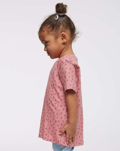 Rabbit Skins Toddler Fine Jersey Tee 3321 #colormdl_Mauvelous Spot