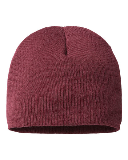 CAP AMERICA USA-Made 8 1/2" Beanie TKN28 #color_Maroon