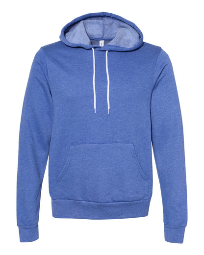 BELLA + CANVAS Sponge Fleece Hoodie 3719 #color_Heather Columbia Blue