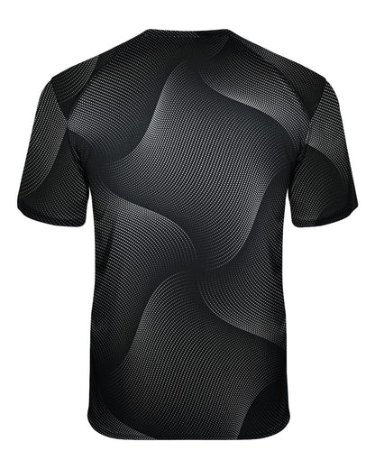 Badger Youth Warp T-Shirt 2213 #color_Black