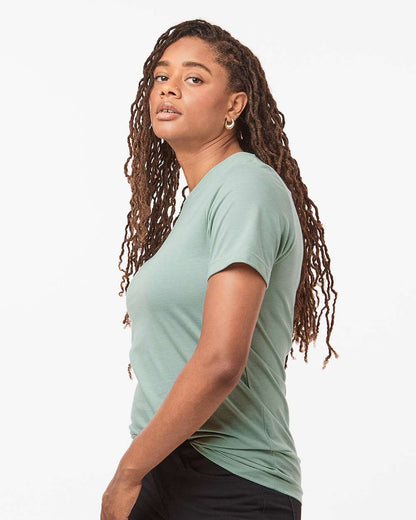 Tultex Unisex Combed CVC T-Shirt 602CVC #colormdl_Heather Light Sage