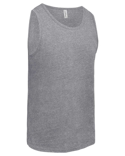 Threadfast Apparel Unisex Tri-Blend Tank Top 102C #color_Grey Triblend