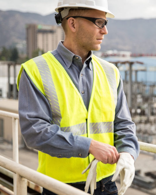 Kishigo Men's Flame Resitant Breathable Mesh Vest FM389