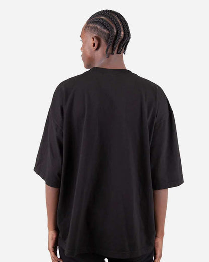 Shaka Wear Unisex Garment-Dyed Drop-Shoulder T-Shirt SHGDD #colormdl_Black