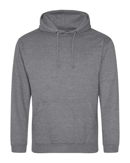 AWDis Unisex College Hooded Sweatshirt JHA001 #color_Graphite Heather