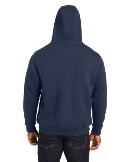 Harriton Unisex ClimaBloc™ Lined Heavyweight Hooded Sweatshirt M711 #colormdl_Dark Navy