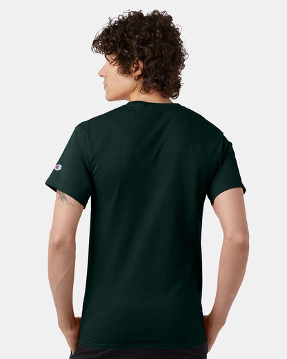 Champion Unisex Classic T-Shirt T425 #colormdl_Dark Green