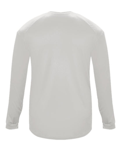 Badger Men's Ultimate SoftLock™ Long Sleeve T-Shirt 4004 #color_Silver