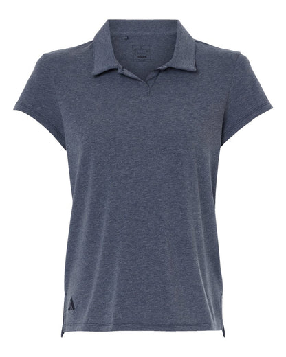 Adidas Women's Blended Polo A690 #color_Collegiate Navy Melange