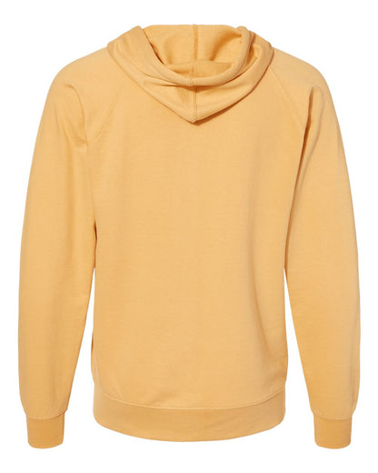 Independent Trading Co. Icon Lightweight Loopback Terry Full-Zip Hooded Sweatshirt SS1000Z #color_Harvest Gold