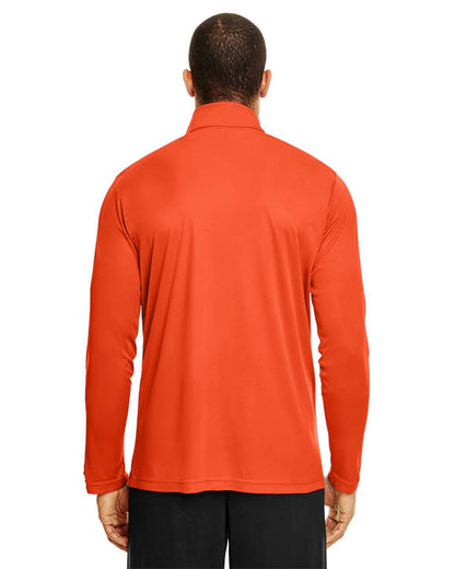 Team 365 Men's Zone Performance Quarter-Zip Pullover TT31 #colormdl_Sport Orange