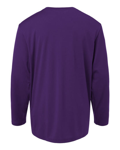 AllPro Youth Pro-Lock Performance Long Sleeve T-Shirt 48400Y #color_Purple