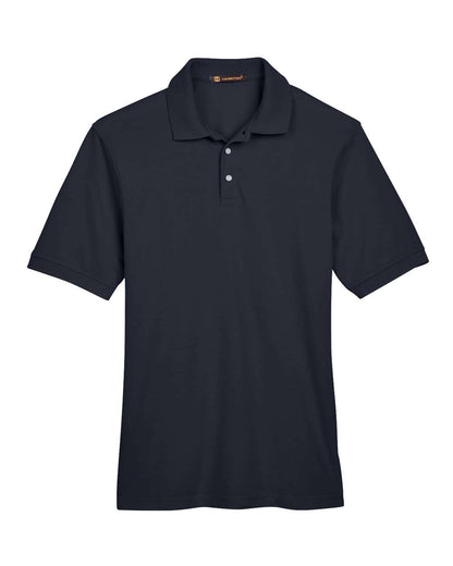 Harriton Men's Easy Blend™ Polo M265 #color_Navy