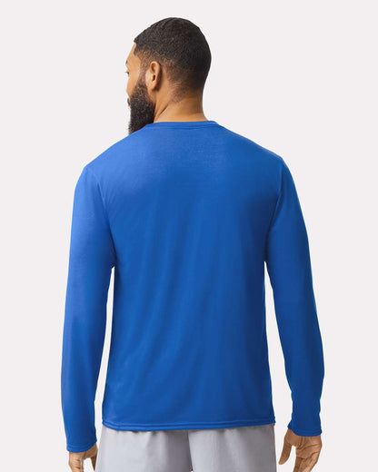Gildan Unisex Performance® Long Sleeve T-Shirt 42400 #colormdl_Royal