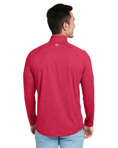 vineyard vines Men's Sankaty Quarter-Zip Pullover K002709 #colormdl_Collegiate Red