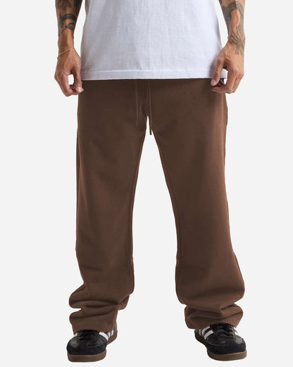 Shaka Wear Men's Garment Dye Straight Leg Sweatpants SHGDSSP #colormdl_Mocha