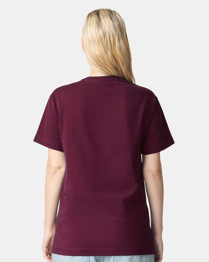 American Apparel Unisex Super Heavyweight Tee 9001 #colormdl_Burgundy
