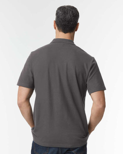 Gildan Softstyle® Adult Pique Polo 64800 #colormdl_Charcoal