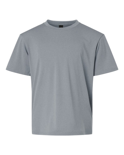 AllPro Youth Pro-Lock Performance T-Shirt 48000Y #color_Heather Steel