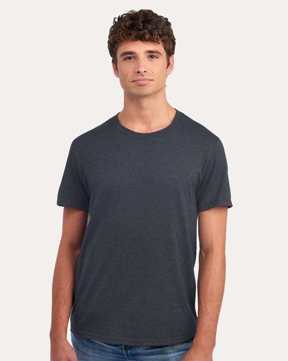 JERZEES Premium Blend Ring-Spun T-Shirt 560MR #colormdl_Black Ink Heather