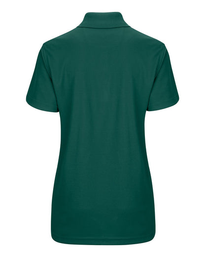 Red Kap Women's Performance Knit Pocketless Core Polo SK97 #color_Hunter Green