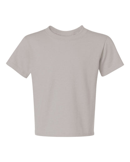 JERZEES Youth Dri-Power® 50/50 T-Shirt 29BR #color_Silver
