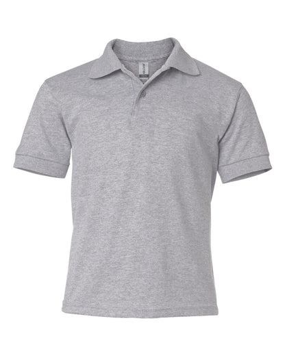 Gildan Youth DryBlend® Jersey Polo 8800B #color_Sport Grey