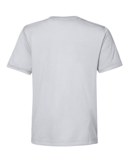 CORE365 Youth Capital Performance T-Shirt CE10Y #color_Platinum