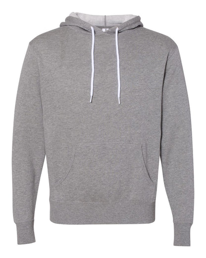 Independent Trading Co. Unisex Lightweight Hooded Sweatshirt AFX90UN #color_Gunmetal Heather
