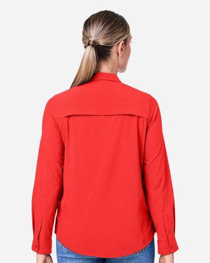 CORE365 Women's Ultra UVP® Marina Shirt CE510LW #colormdl_Marina Red