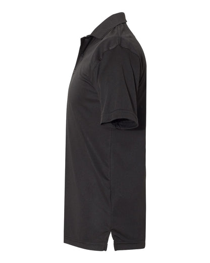 Sierra Pacific Men's Value Polyester Polo 0100 #color_Black