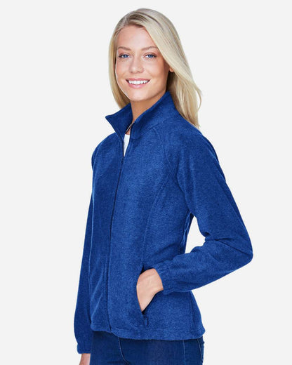 Harriton Women's Full-Zip Fleece M990W #colormdl_True Royal