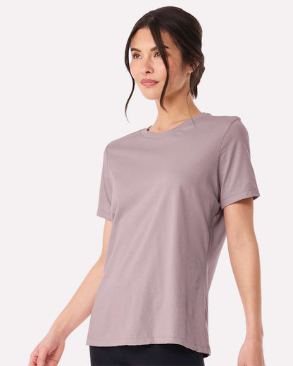 BELLA + CANVAS Women’s Relaxed Jersey Tee 6400 #colormdl_Pink Gravel