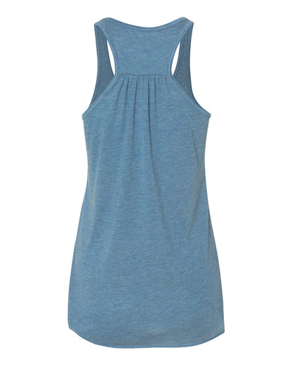 BELLA + CANVAS Women's Flowy Racerback Tank 8800 #color_Heather Deep Teal