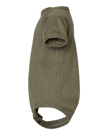 Rabbit Skins Infant Fine Jersey Bodysuit 4424 #color_Vintage Military Green