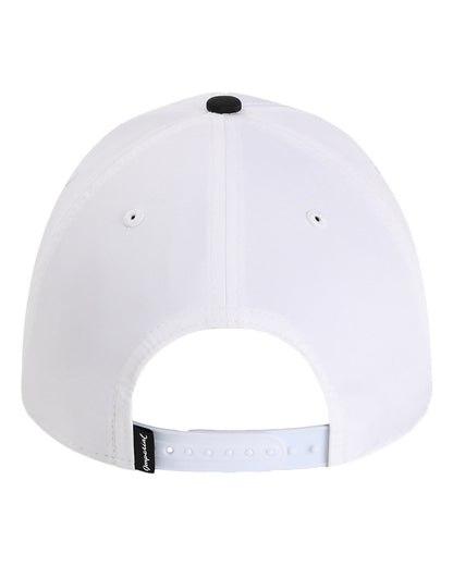 Imperial The Wingman Cap 7054 #color_White/ Black/ Black/ White