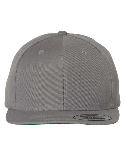 YP Classics Premium Flat Bill Snapback Cap 6089M #color_Silver