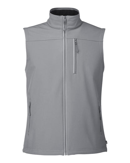 Nautica Men's Wavestorm Soft Shell Vest N17792 #color_Graphite