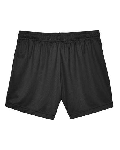 Team 365 Women's Zone Performance Shorts TT11SHW #color_Black