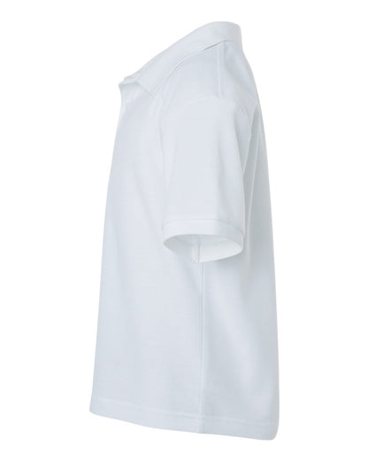 AllPro Youth Pique Polo 62800Y #color_White