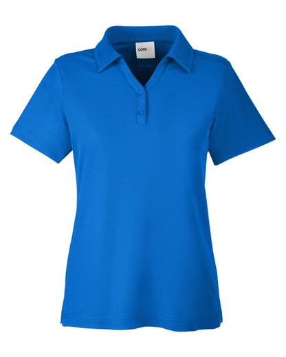 CORE365 Women's Fusion ChromaSoft™ Pique Polo CE112W #color_True Royal