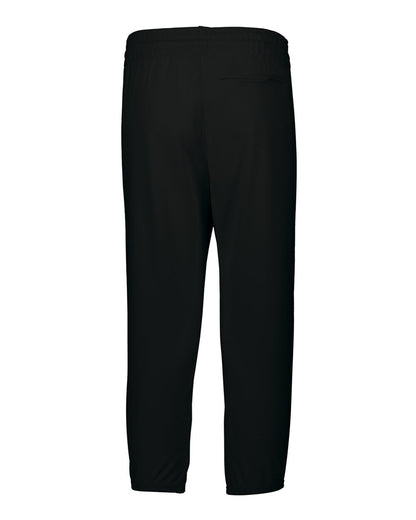 Augusta Sportswear Youth Gamer Pull-Up Baseball Pants 6849 #color_Black