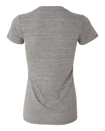 BELLA + CANVAS Women’s Triblend Deep V-Neck Tee 8435 #color_Grey Triblend
