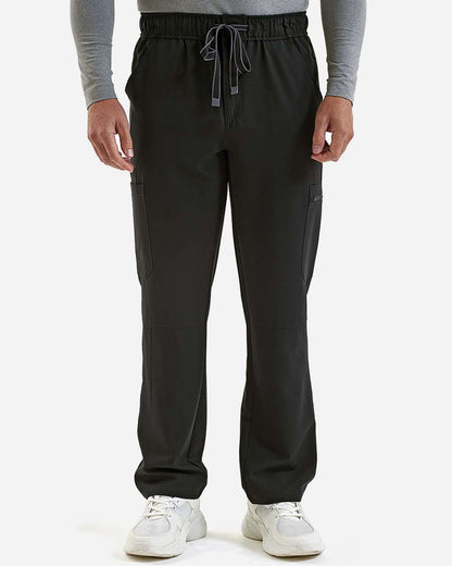 Onna Men's Relentless Stretch Cargo Scrub Pants NN500 #colormdl_Black