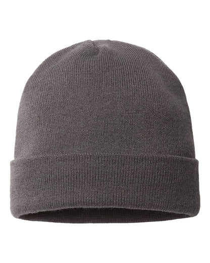 CAP AMERICA USA-Made 12" Cuffed Beanie TKN24 #color_Iron Grey