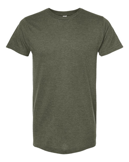 Tultex Men's Fine Jersey T-Shirt 202 #color_Heather Military Green