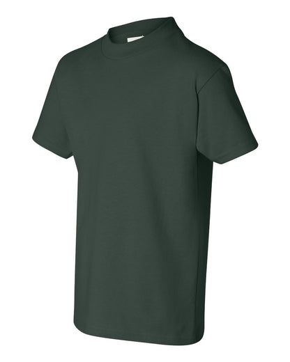 Hanes Authentic Youth T-Shirt 5450 #color_Deep Forest