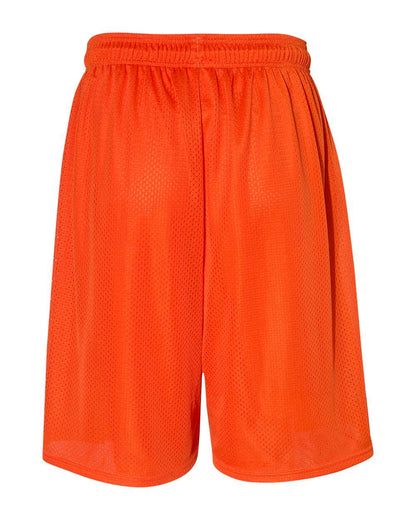 Russell Athletic Men's 9" Dri-Power® Tricot Mesh Shorts 659AFM #color_Burnt Orange